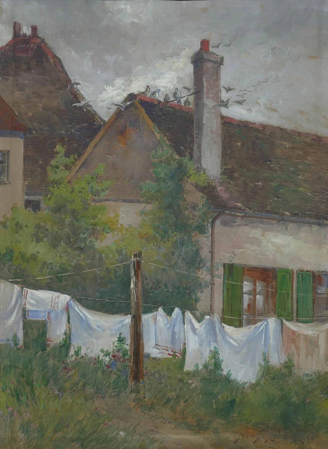 Moret - sur, Loing, 1894